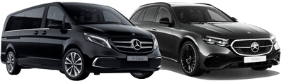 Mercedes classe E et V pour un transfert vers Bormes-les-Mimosas